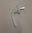 Hoppe Fenstergriff Tokyo 0710SV mit Druckknopf, weiß - 35mm Stift